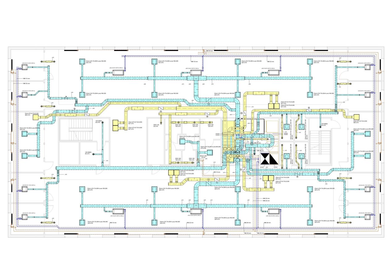 Figur av klimatiseringsløsning