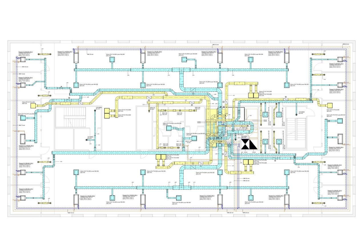 Figur av klimatiseringsløsning