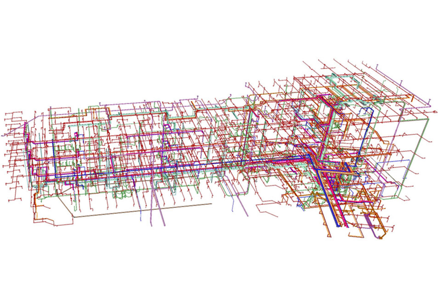Figur av rørinstallasjoner