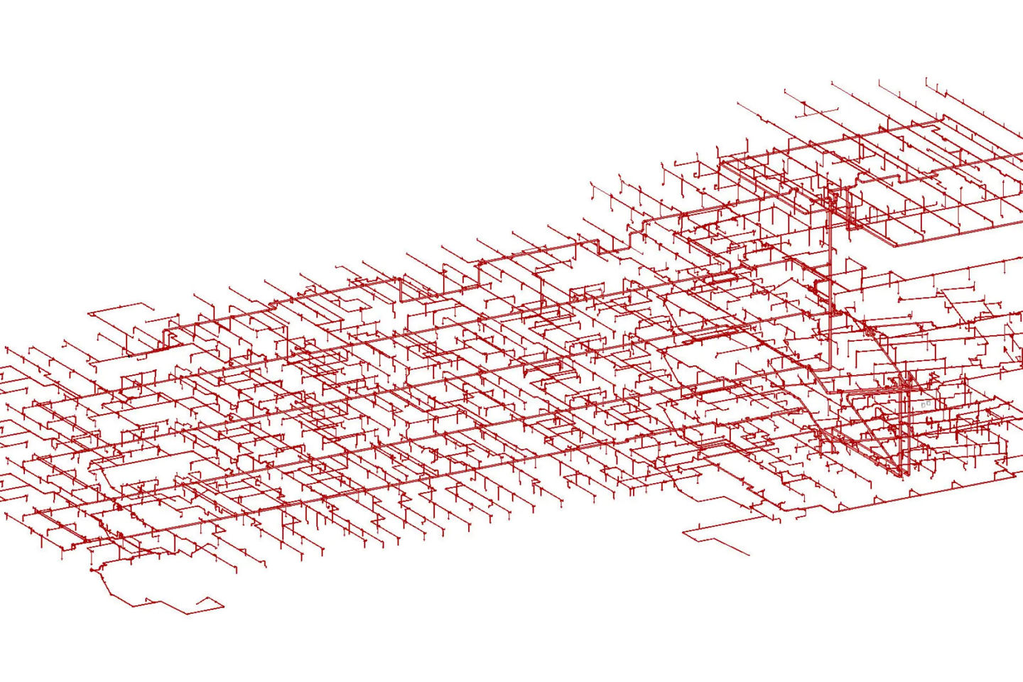 Figur av sprinkleranlegget til Voldsløkka skole