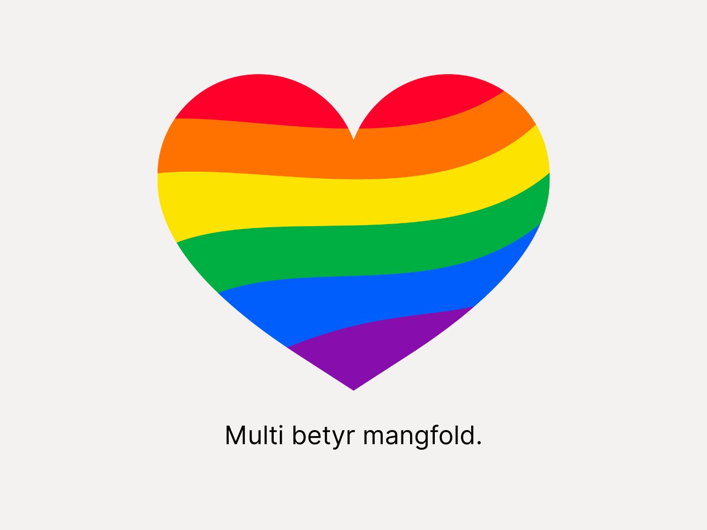 Multi betyr mangfold